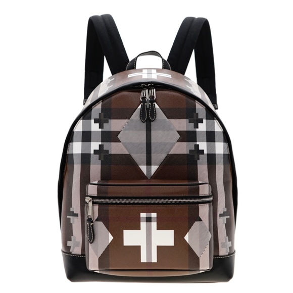 Burberry Jett Backpack Giant House Check Limited Edition New - Picture 1 of 5